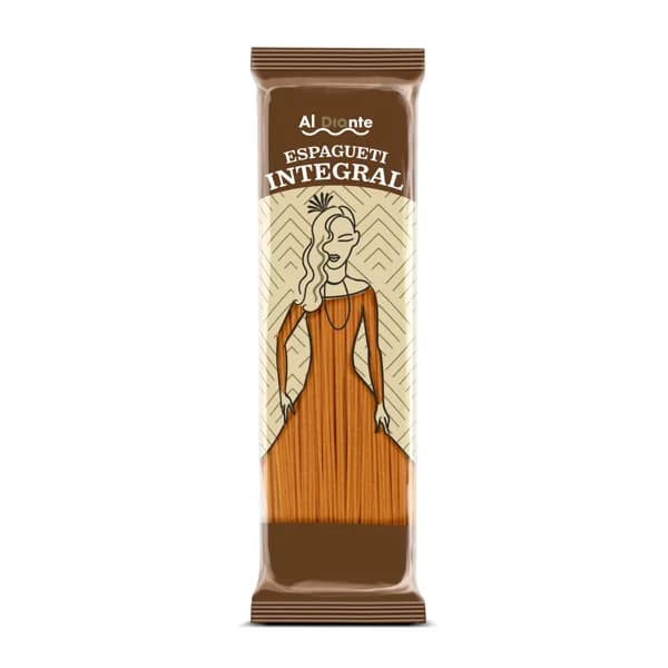 Espagueti integral Al Diante Dia bolsa 500 g - 0.5 kg - Imagen del producto en Findit