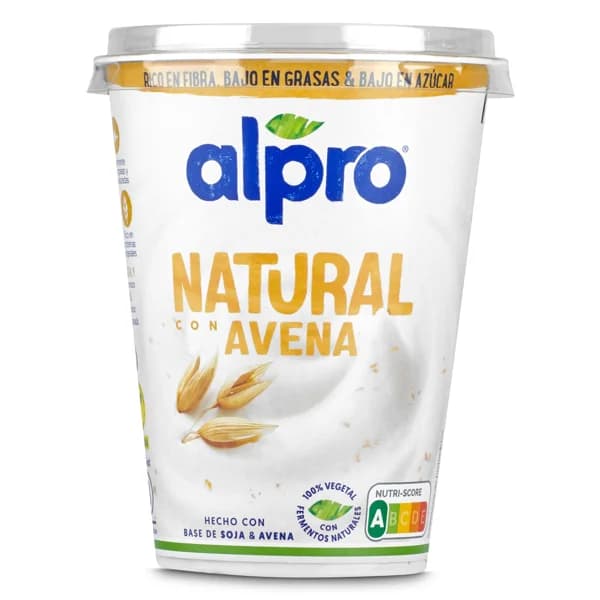 Postre natural con avena Alpro vaso 400 g - 0.4 kg - Imagen del producto en Findit