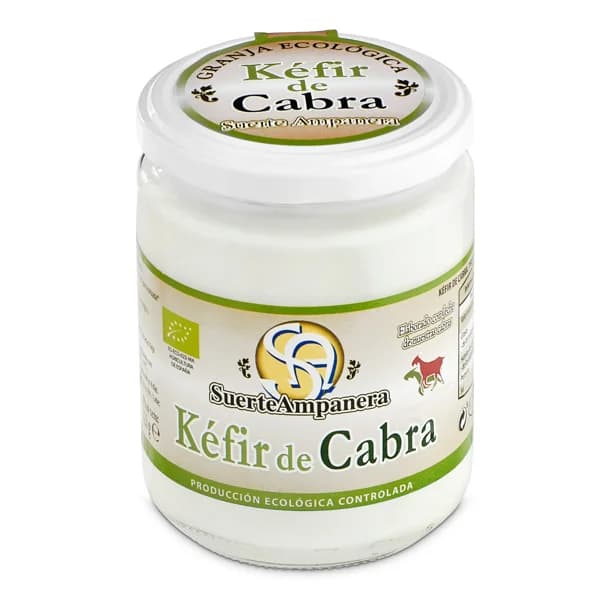 Kéfir de cabra Suerte Ampanera vaso 420 g - 0.42 kg - Imagen del producto en Findit