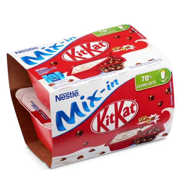Yogur azucarado y trocitos de galleta con chocolate Nestlé pack 2 x 115 g - 0.23 kg - Imagen del producto en Findit