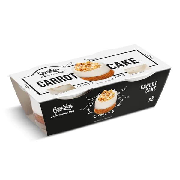 Carrot cake Caprichoso Dia pack 2 x 90 g - 0.18 kg - Imagen del producto en Findit