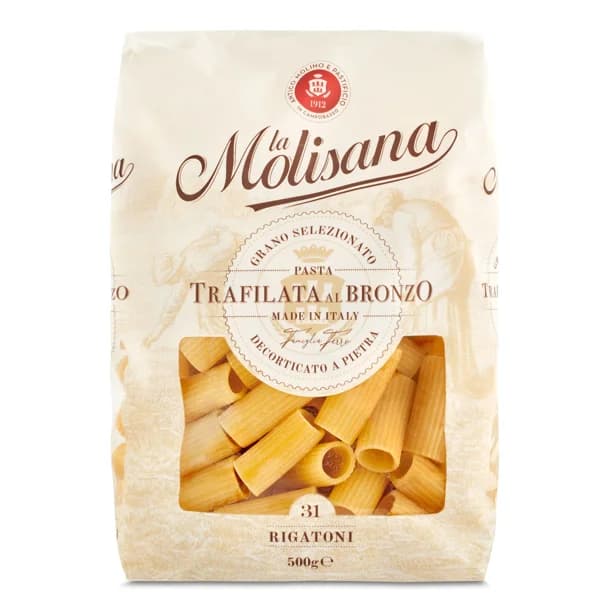 Pasta rigatoni nº31 La molisana bolsa 500 g - 0.5 kg - Imagen del producto en Findit