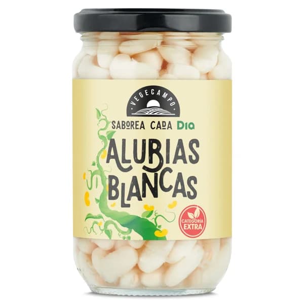 Alubias blancas extra Vegecampo de Dia frasco 210 g - 0.21 kg - Imagen del producto en Findit