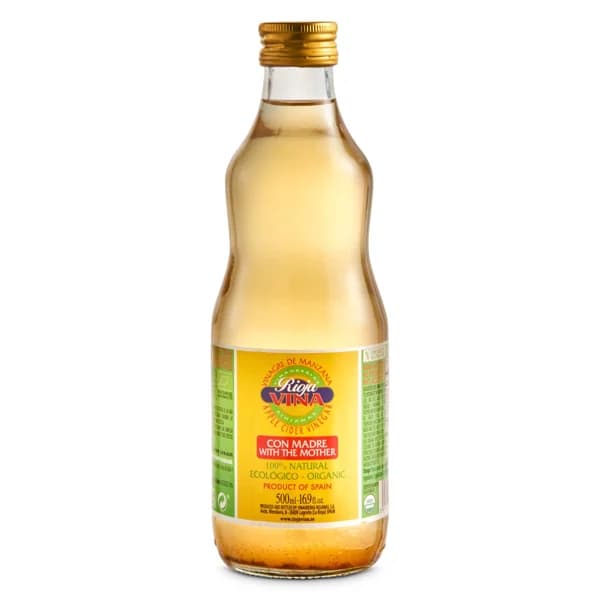 Vinagre de manzana ecológico Riojavina botella 500 ml - 0.5 l - Imagen del producto en Findit