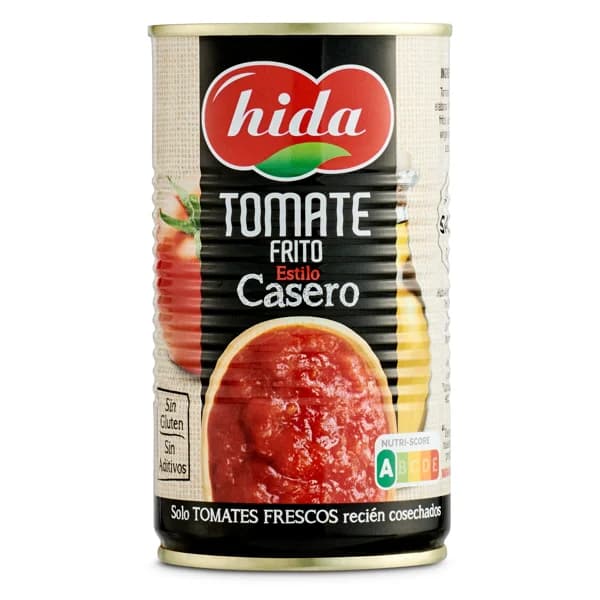 Tomate frito casero con aceite de oliva Hida lata 340 g - 0.34 kg - Imagen del producto en Findit