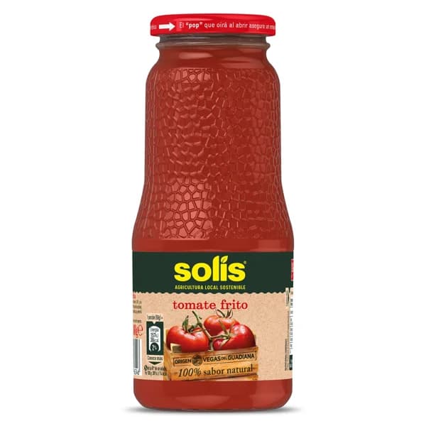 Tomate frito Solís frasco 360 g - 0.36 kg - Imagen del producto en Findit