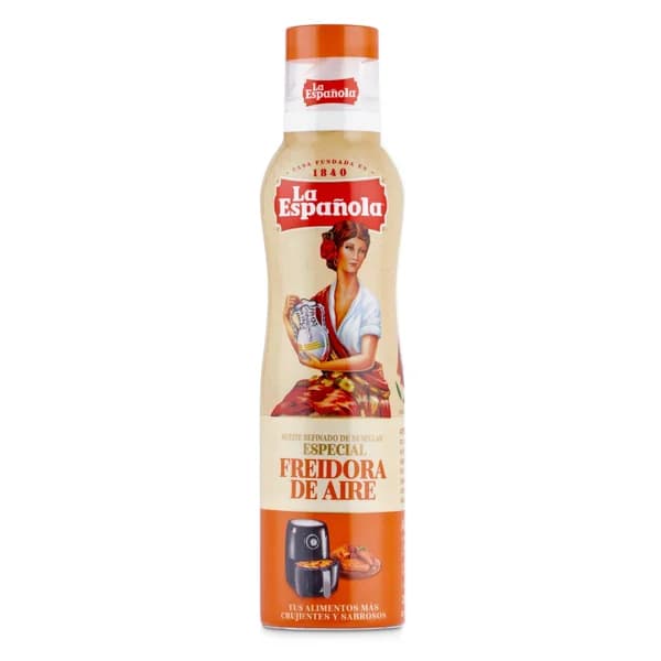Aceite de semillas especial freidora de aire La española spray 200 ml - 0.2 l - Imagen del producto en Findit