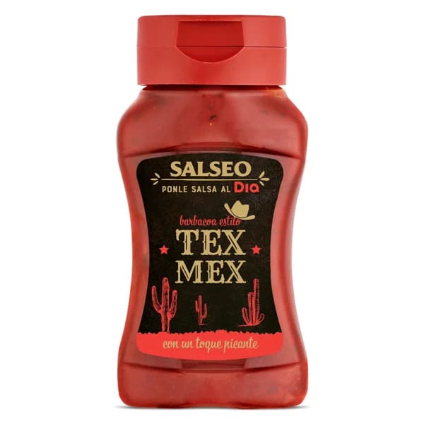 Salsa barbacoa estilo tex mex Salseo de Dia bote 350 g - 0.35 ud - Imagen del producto en Findit