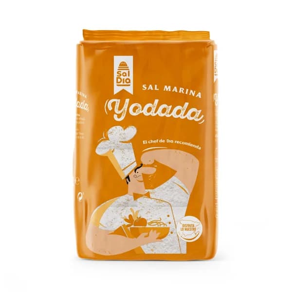 Sal marina yodada Dia paquete 1 Kg - 1 kg - Imagen del producto en Findit