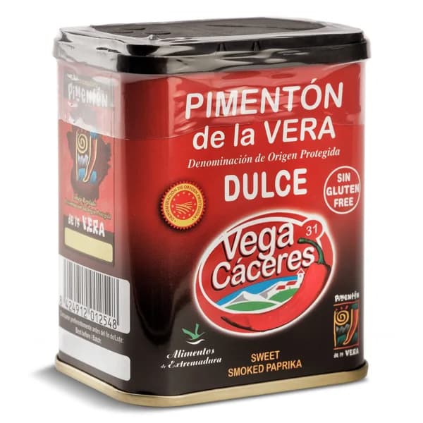Pimentón dulce de La Vera Vega Cáceres lata 75 g - 1 ud - Imagen del producto en Findit