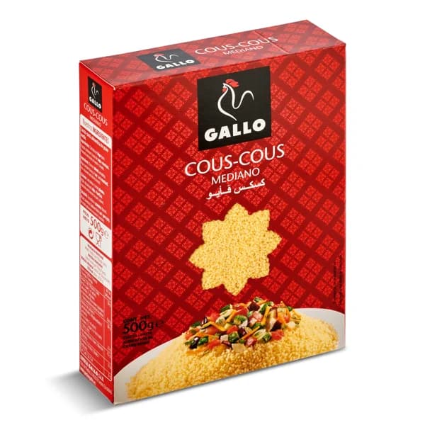 Cous cous Gallo caja 500 g - 0.5 kg - Imagen del producto en Findit