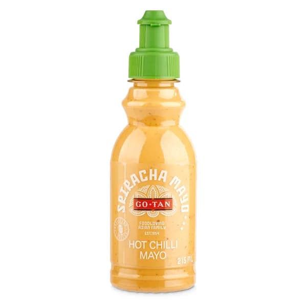 Salsa sriracha hot chilli mayo Go-tang frasco 215 ml - 1 ud - Imagen del producto en Findit
