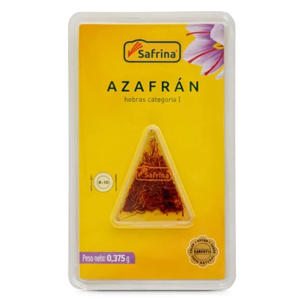 Azafrán en hebras Safrina caja 0.375 g - 0 kg - Imagen del producto en Findit