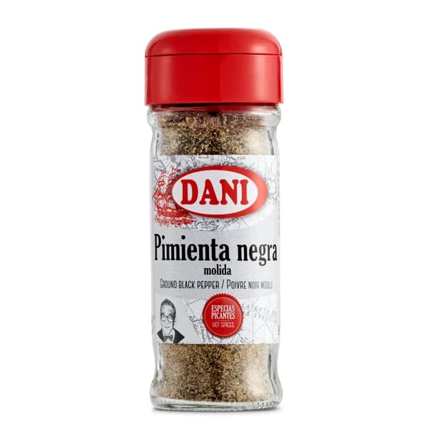 Pimienta negra molida Dani frasco 45 g - 0.05 kg - Imagen del producto en Findit