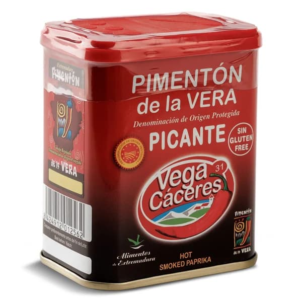 Pimentón picante de la Vera Vega Cáceres lata 75 g - 0.07 ud - Imagen del producto en Findit