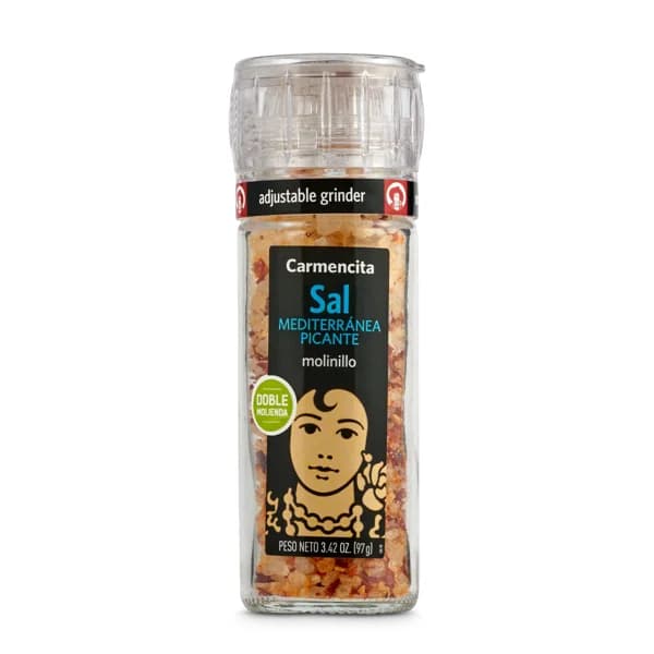 Sal picante mediterránea molinillo Carmencita frasco 97 g - 0.1 ud - Imagen del producto en Findit