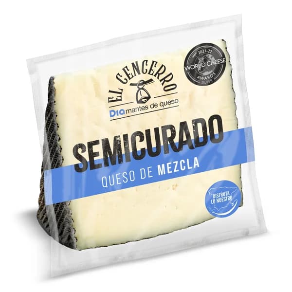 Queso semicurado El Cencerro de Dia Dia 250 g - 0.25 kg - Imagen del producto en Findit