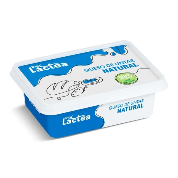 Queso de untar natural Dia Láctea tarrina 250 g - 0.25 kg - Imagen del producto en Findit
