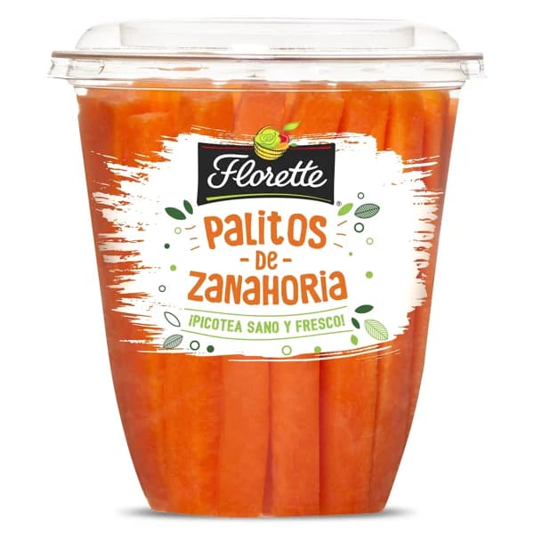 Palitos de zanahoria Florette bandeja 165 g - 1 ud - Imagen del producto en Findit