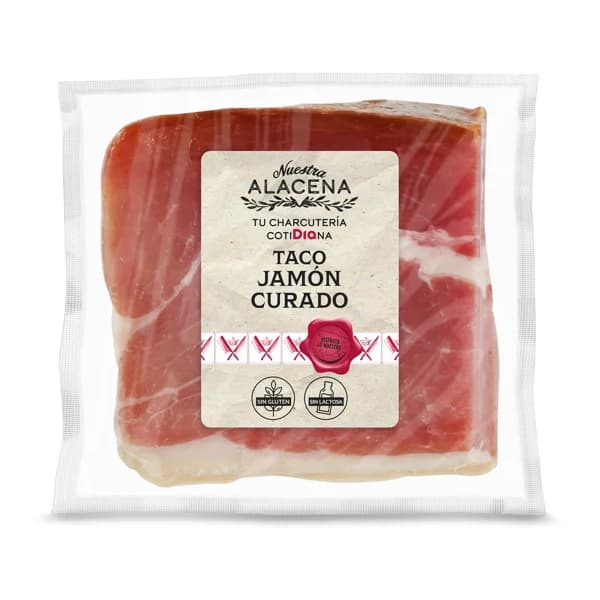 TACO de jamón curado Nuestra Alacena de Dia 200 g - 0.2 kg - Imagen del producto en Findit