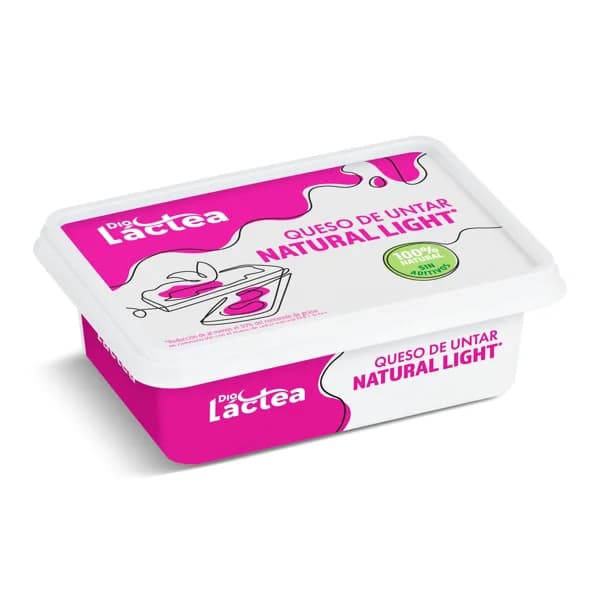 Queso de untar natural light Dia Láctea tarrina 250 g - 0.25 kg - Imagen del producto en Findit