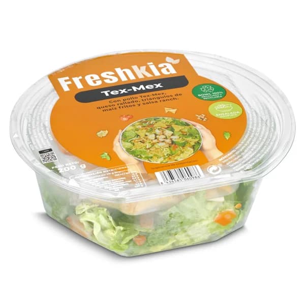 Ensalada tex-mex Freshkia bandeja 200 g - 0.2 kg - Imagen del producto en Findit