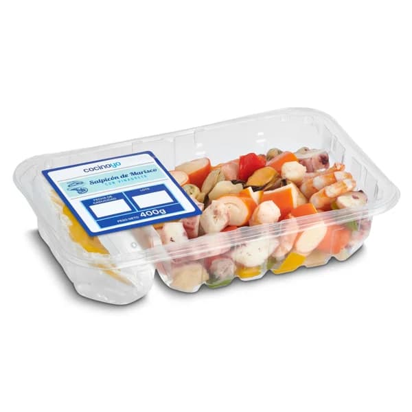 Salpicón de marisco con vinagreta bandeja 400 g - 1 ud - Imagen del producto en Findit