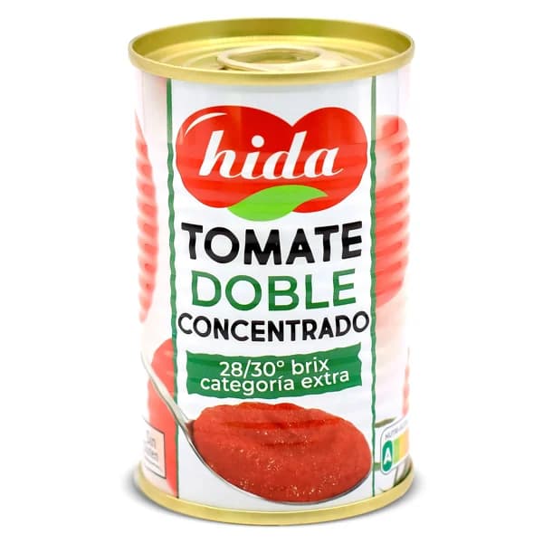 Tomate doble concentrado Hida bote 170 g - 0.17 kg - Imagen del producto en Findit