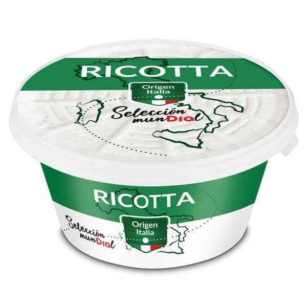 Ricotta Selección Mundial de Dia tarrina 250 g - 0.25 kg - Imagen del producto en Findit