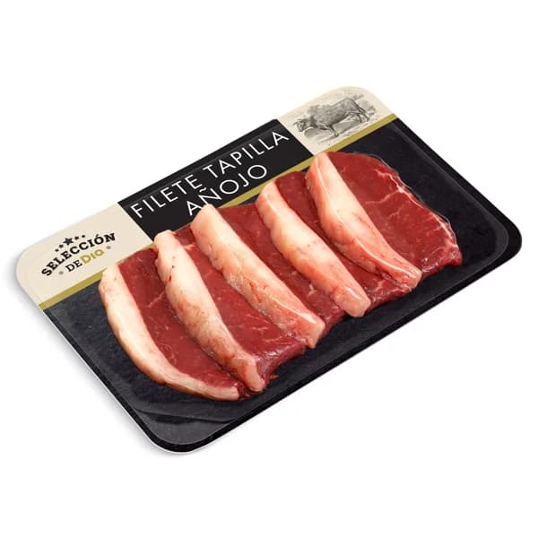 Filete tapilla añojo Selección de Dia bandeja 350 g aprox. - 0.35 kg - Imagen del producto en Findit