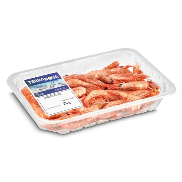 Gamba blanca cocida Terranova bandeja 300 g - 0.3 ud - Imagen del producto en Findit