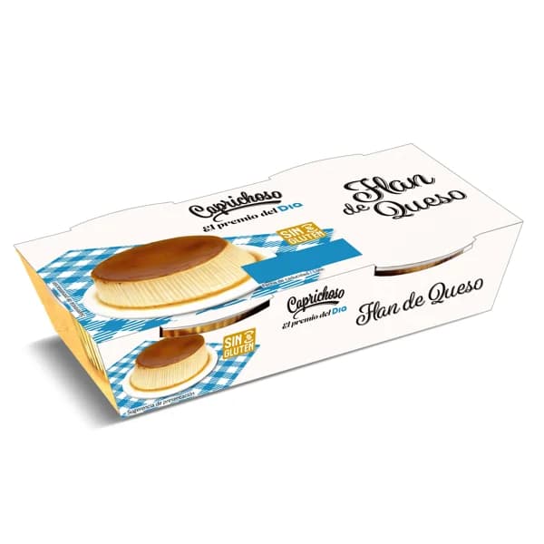 Flan de queso Caprichoso Dia pack 2 x 100 g - 0.2 kg - Imagen del producto en Findit