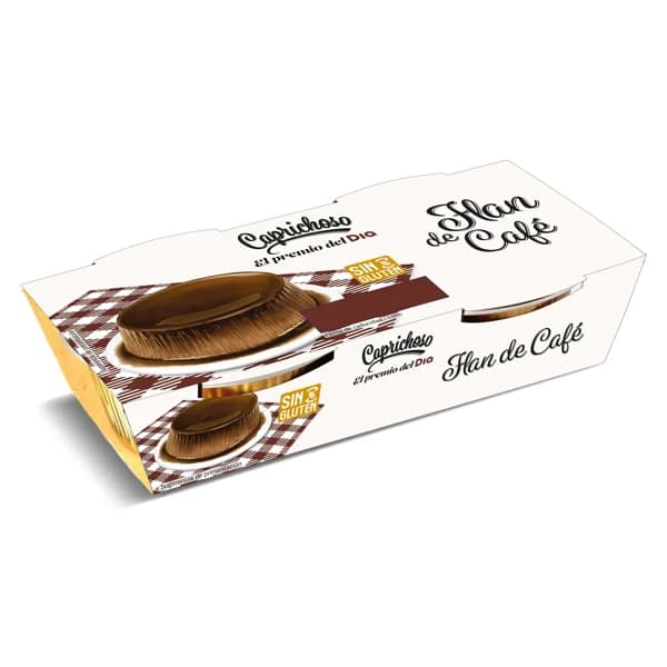 Flan de café Caprichoso Dia pack 2 x 100 g - 0.2 kg - Imagen del producto en Findit