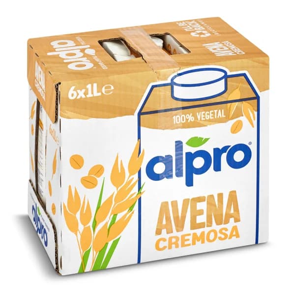 Bebida de avena Alpro pack 6 x 1 l - 6 l - Imagen del producto en Findit