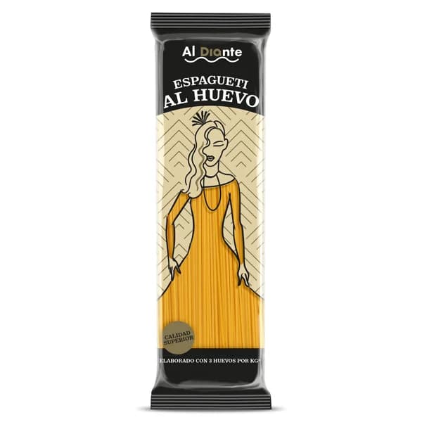 Espaguetis al huevo Al Diante Dia bolsa 500 g - 0.5 kg - Imagen del producto en Findit