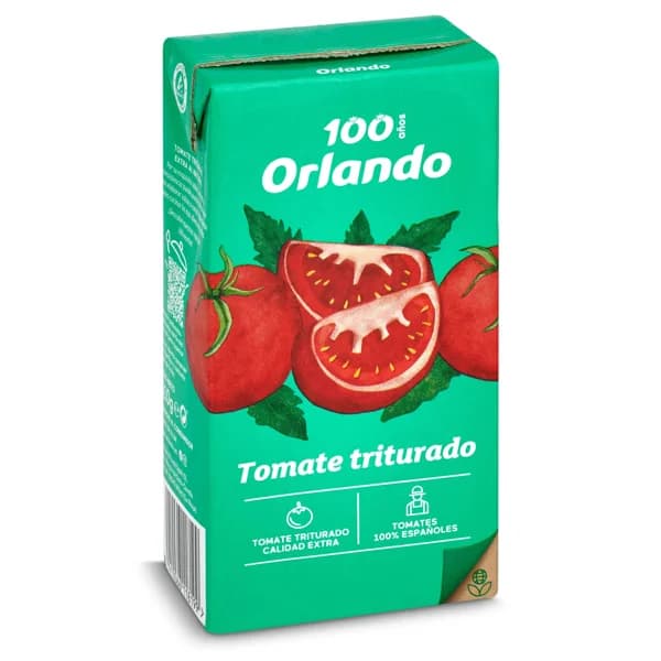 Tomate triturado Orlando brik 510 g - 0.51 kg - Imagen del producto en Findit