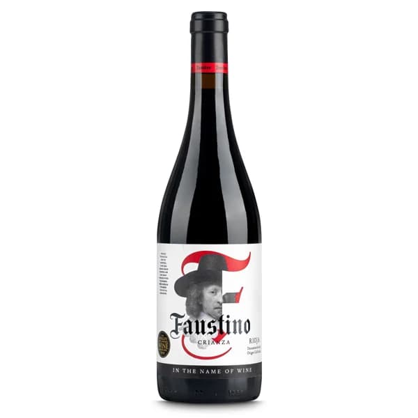 Vino tinto crianza D.O. Rioja Faustino botella 75 cl - 1 ud - Imagen del producto en Findit
