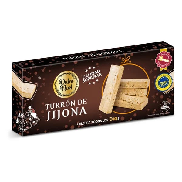 Turrón de jijona Dulce Noel Dia caja 150 g - 1 ud - Imagen del producto en Findit