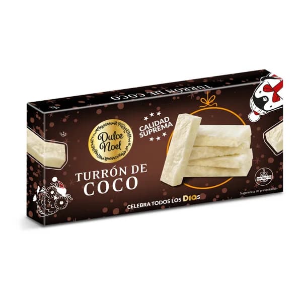Turrón de coco Dulce Noel Dia caja 150 g - 1 ud - Imagen del producto en Findit