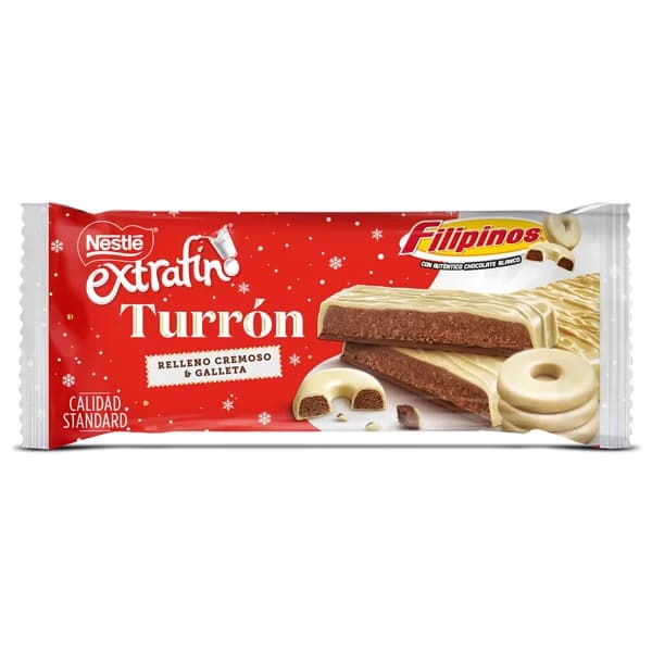 Turrón extrafino Filipinos Nestlé bolsa 230 g - 1 ud - Imagen del producto en Findit