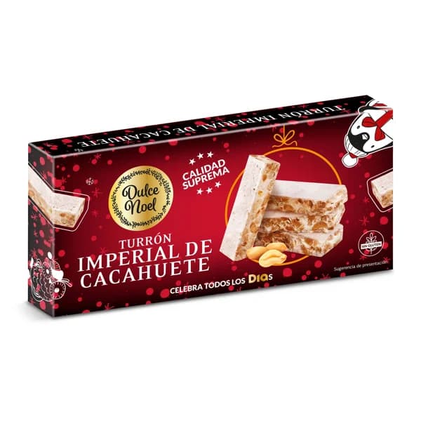 Turrón imperial de cacahuete Dulce Noel Dia caja 150 g - 1 ud - Imagen del producto en Findit