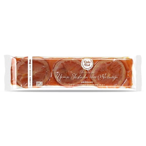 Turrón artesano de yema tostada con naranja Dulce Noel Dia caja 240 g - 1 ud - Imagen del producto en Findit