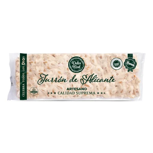 Turrón de alicante artesano Dulce Noel Dia 220 g - 1 ud - Imagen del producto en Findit