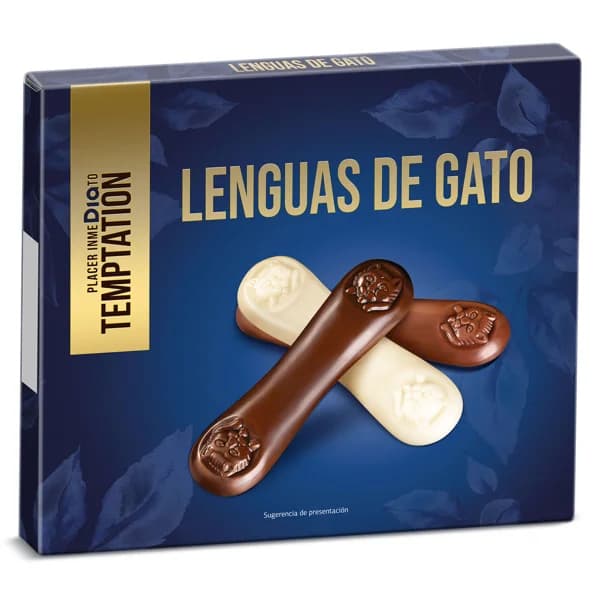 Surtido de lenguas de gato Temptation de Dia caja 60 g - 1 ud - Imagen del producto en Findit