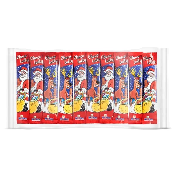 Piruleta chocolate con leche 10 unidades Crest bolsa 150 g - 1 ud - Imagen del producto en Findit