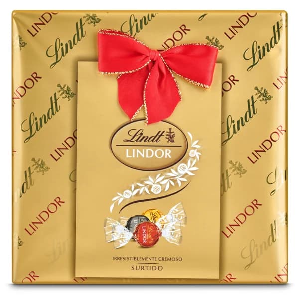 Bombones surtidos gift box Lindt caja 137 g - 1 ud - Imagen del producto en Findit