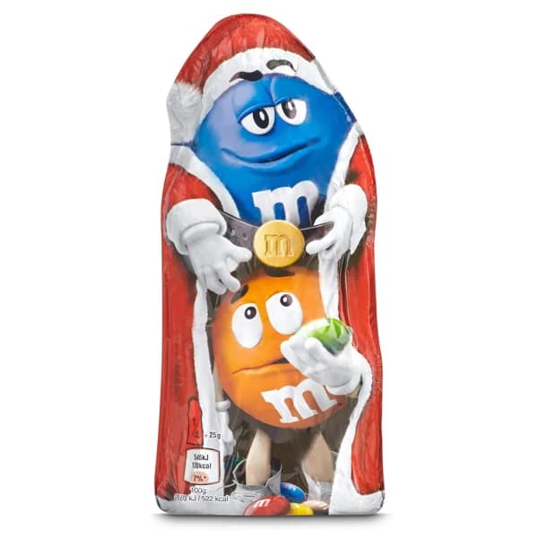 Figura de chocolate M&M's 100 g - 1 ud - Imagen del producto en Findit