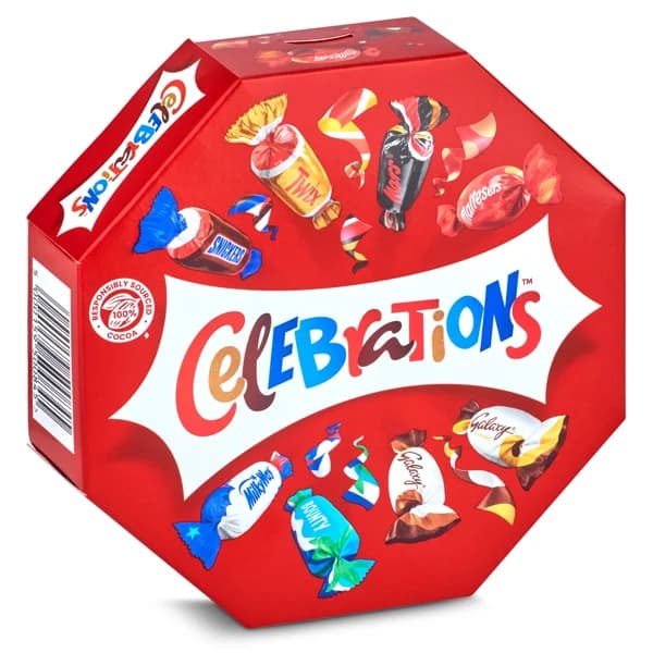 Surtido de chocolatinas Celebrations caja 196 g - 1 ud - Imagen del producto en Findit