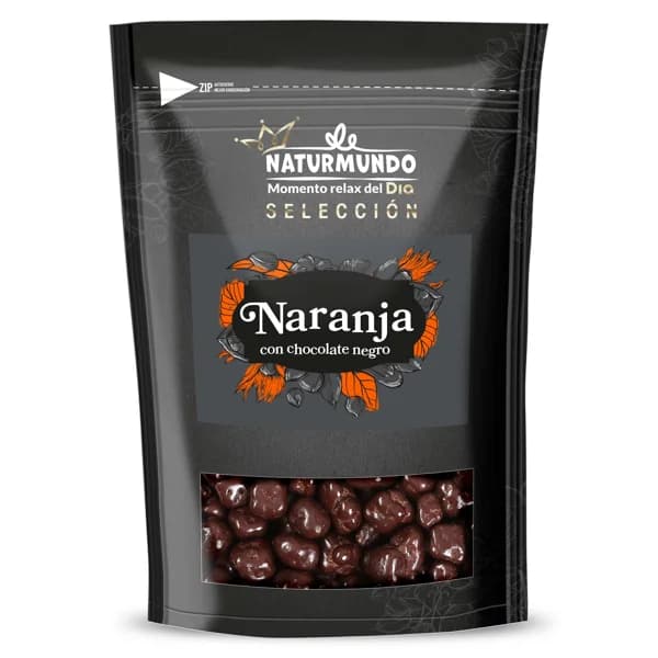 Naranja con chocolate negro Naturmundo de Dia bolsa 150 g - 1 ud - Imagen del producto en Findit
