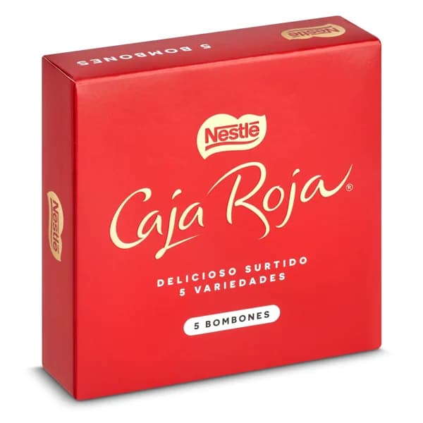 Bombones surtidos Nestlé Caja Roja caja 43 g - 0.04 kg - Imagen del producto en Findit